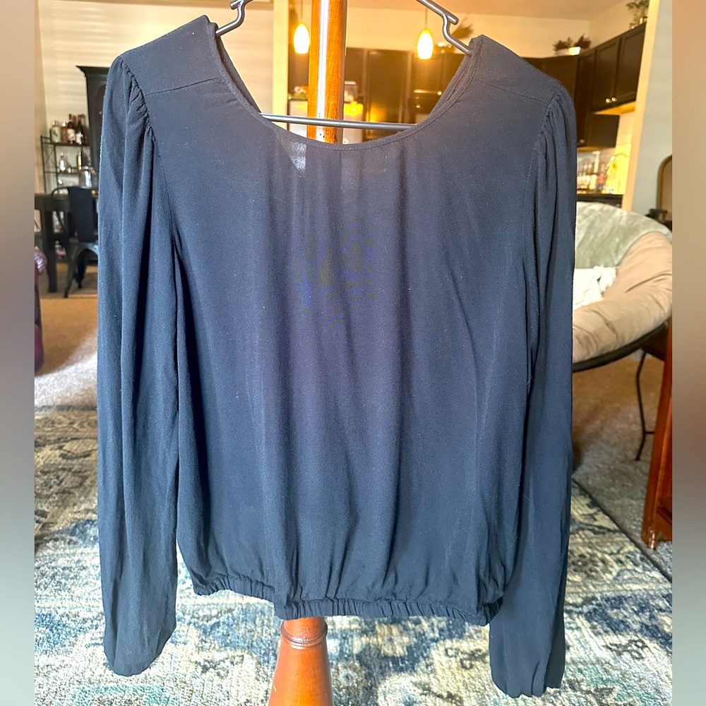 Long Sleeve Black Shirt